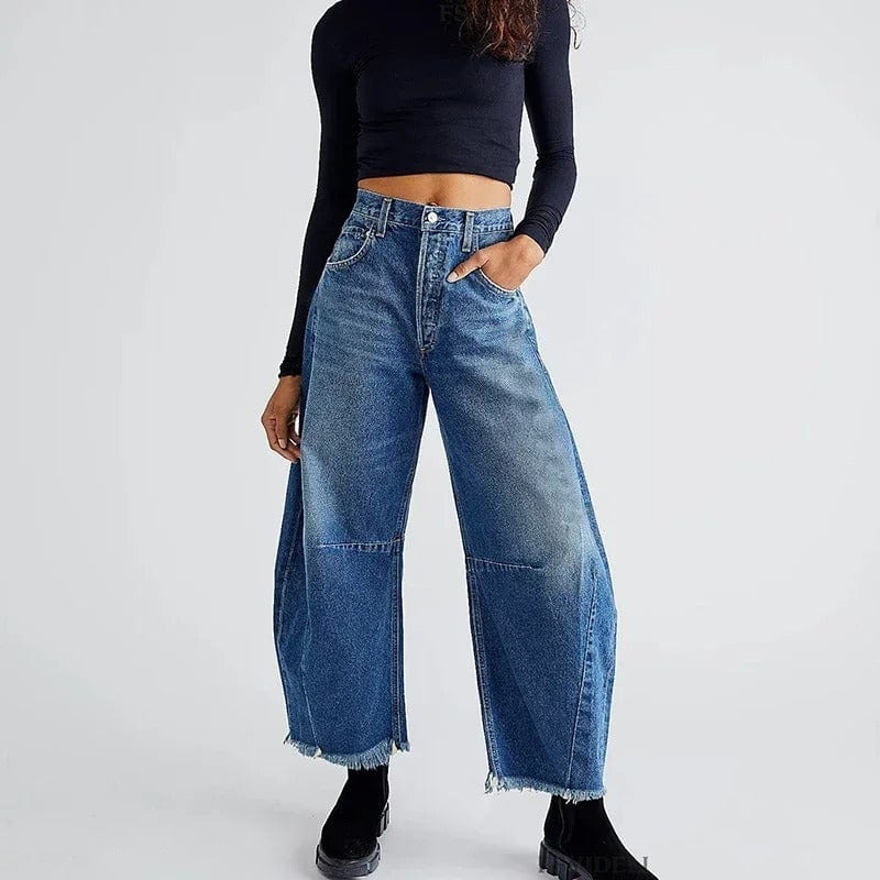 Vieva | High-Waisted Wide Leg Jeans