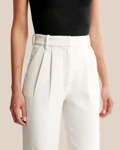 High-Waisted Wide-Leg Pants