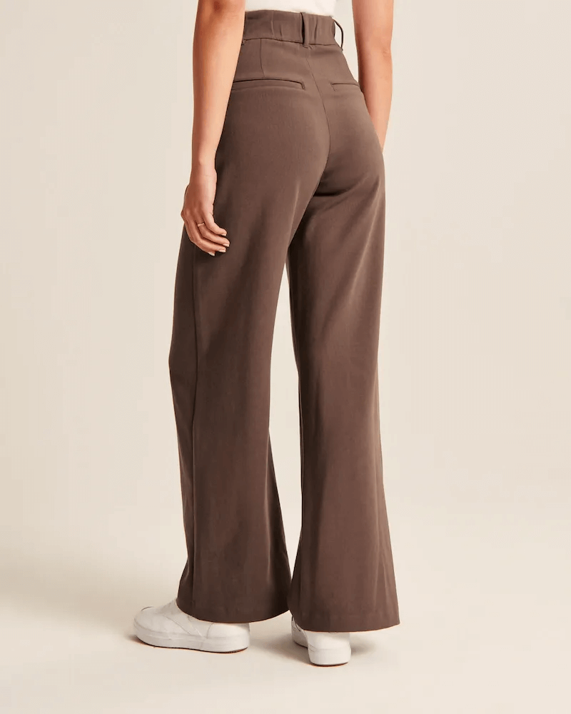 High-Waisted Wide-Leg Pants