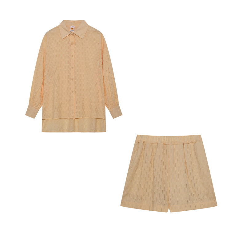 Florance | Summer Set with Breezy Blouse and Shorts for Women