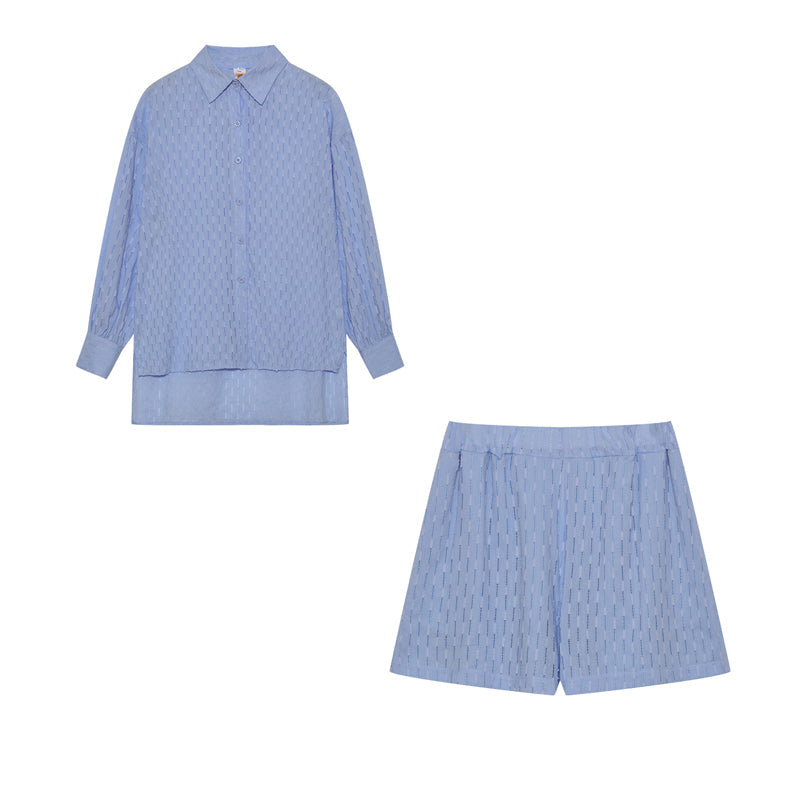 Florance | Summer Set with Breezy Blouse and Shorts for Women