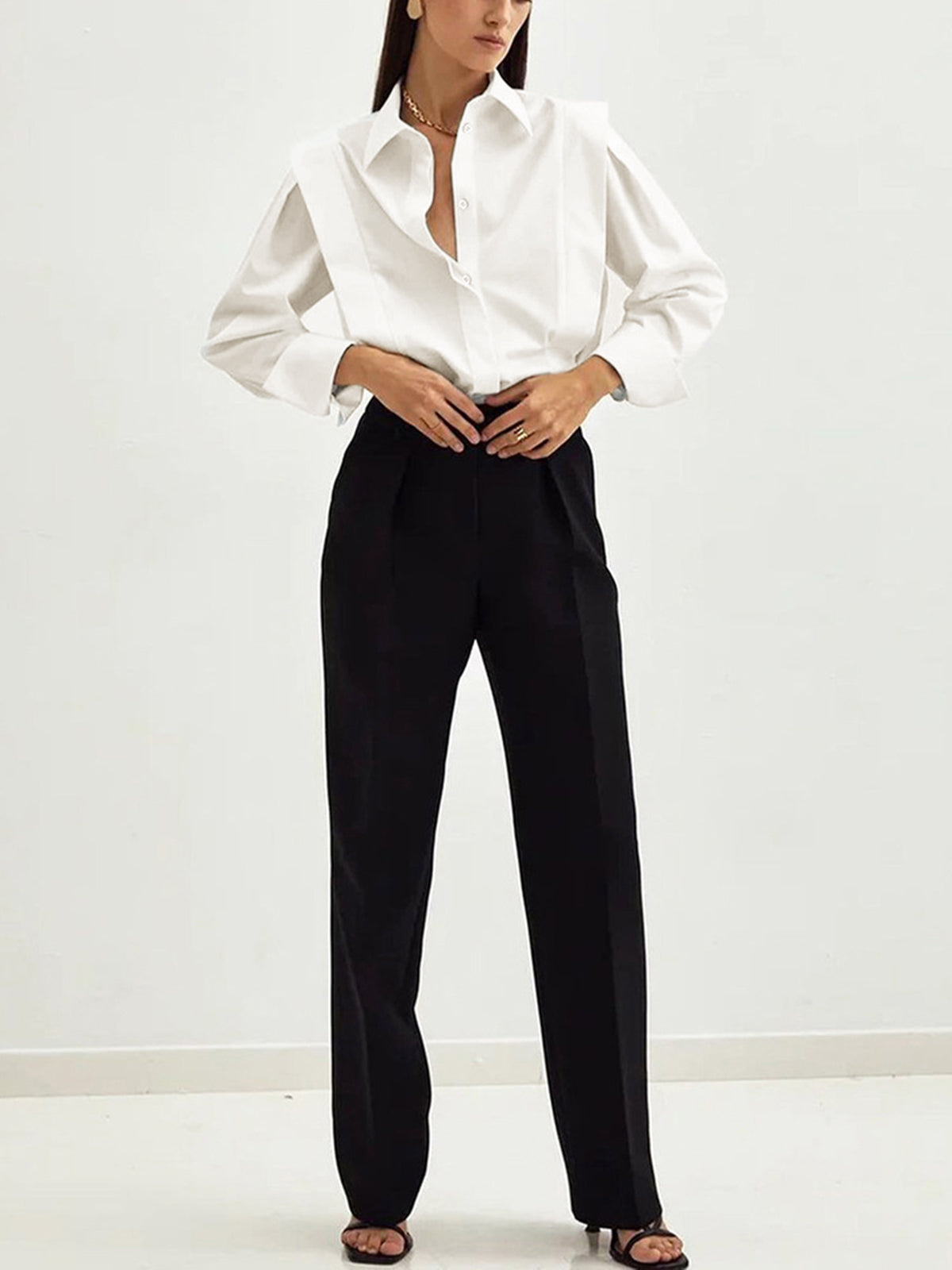 Eefje | Stylish Puff Sleeve Blouse