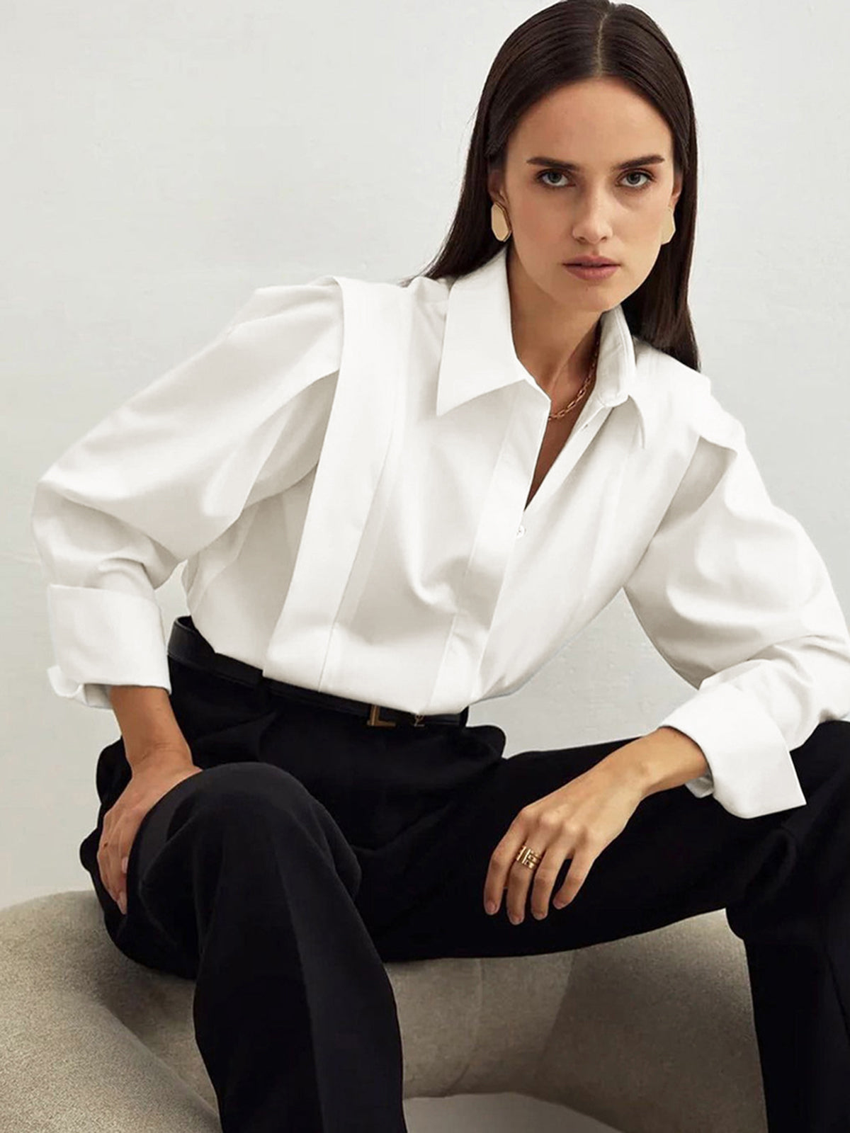 Eefje | Stylish Puff Sleeve Blouse