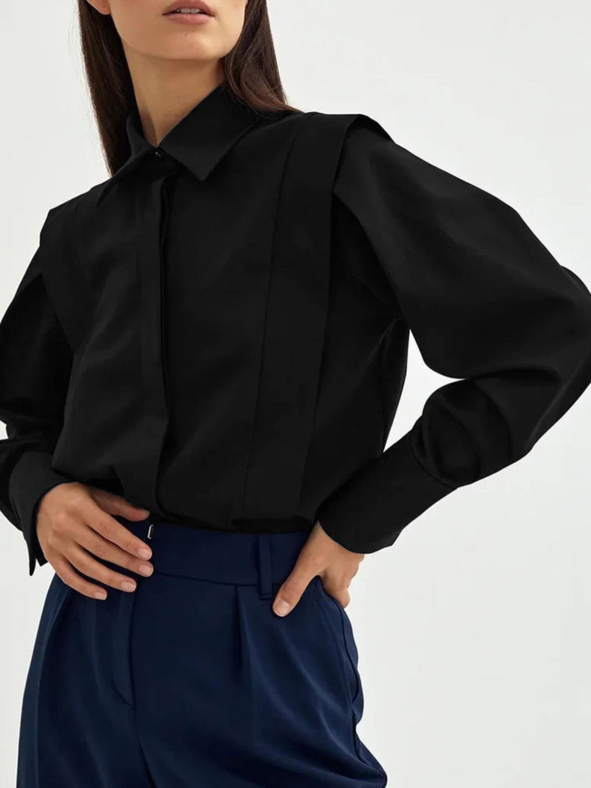 Eefje | Stylish Puff Sleeve Blouse