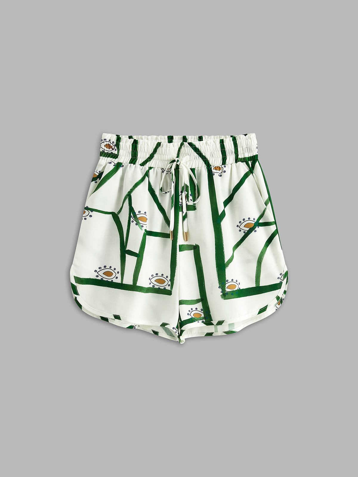 Cita | Women's Printed Summer Set – Top and Shorts
