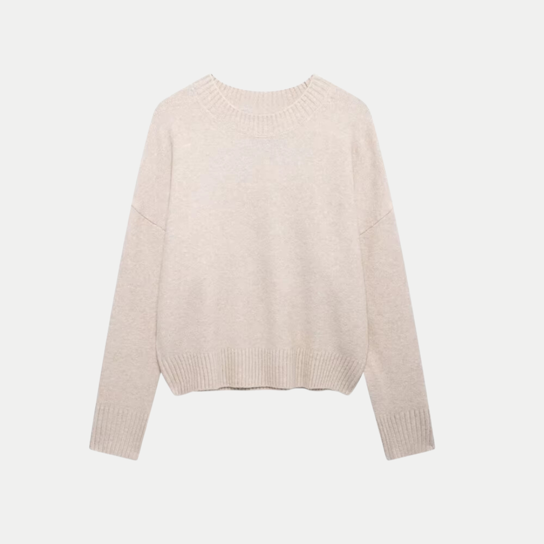 Della | Cozy Long Women's Sweater in Soft Knit – Relaxed Fit