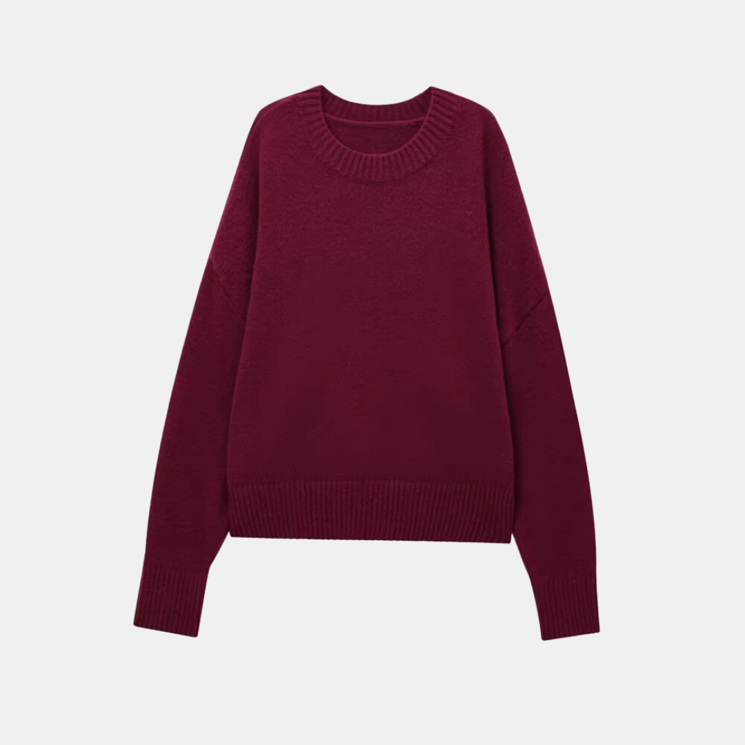 Della | Cozy Long Women's Sweater in Soft Knit – Relaxed Fit
