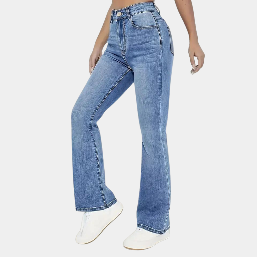 Pippa | High-Waisted Flared Jeans for Women