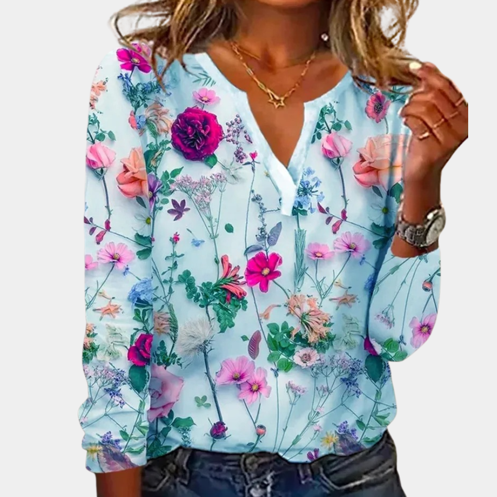 Ayune | Women's Casual Floral Top