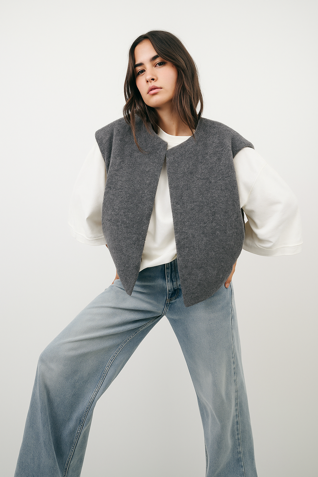 Merlana | Ladies' Luxe Vest - Elegant, Soft, and Comfortable