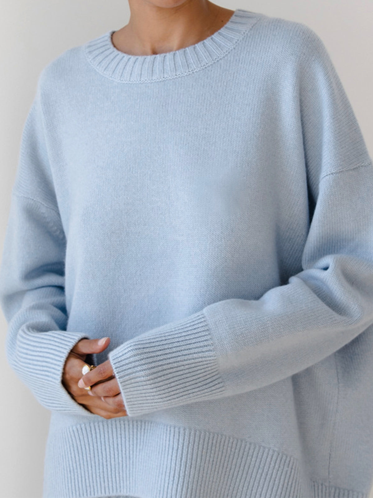 Firenze | Cozy Oversized Women's Sweater - Stylish Knitted Design