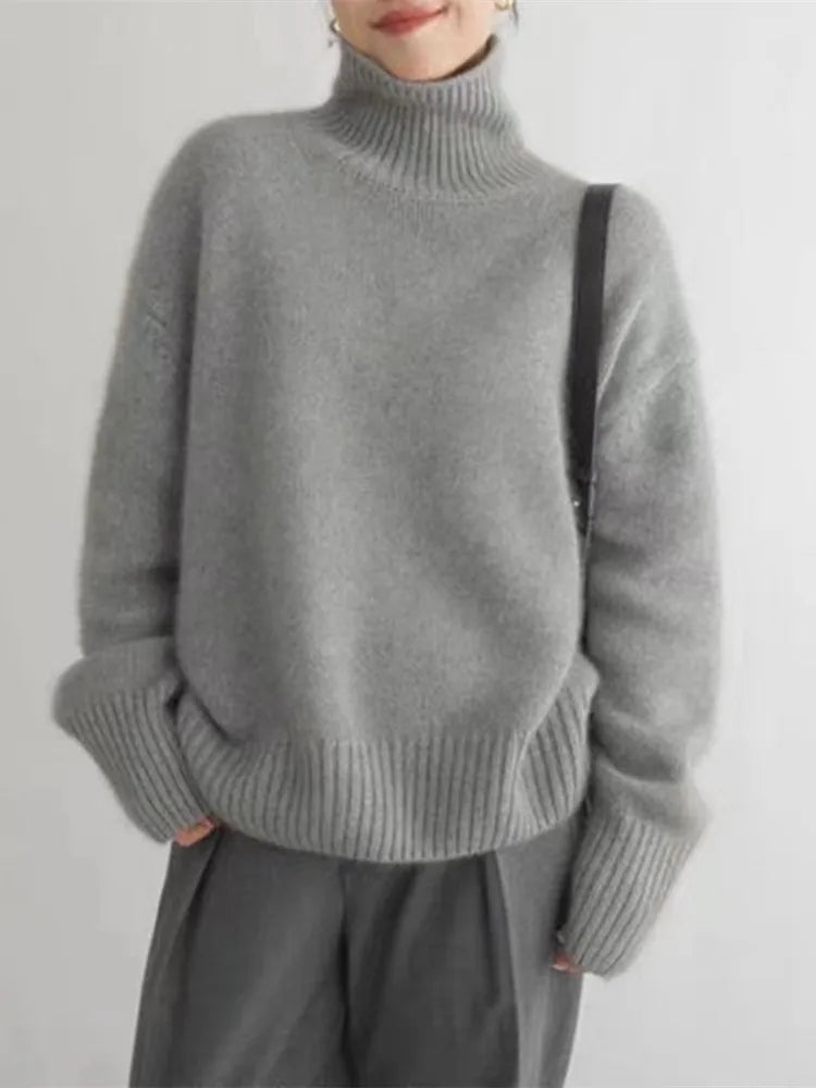 Zora | Premium Wool Turtleneck