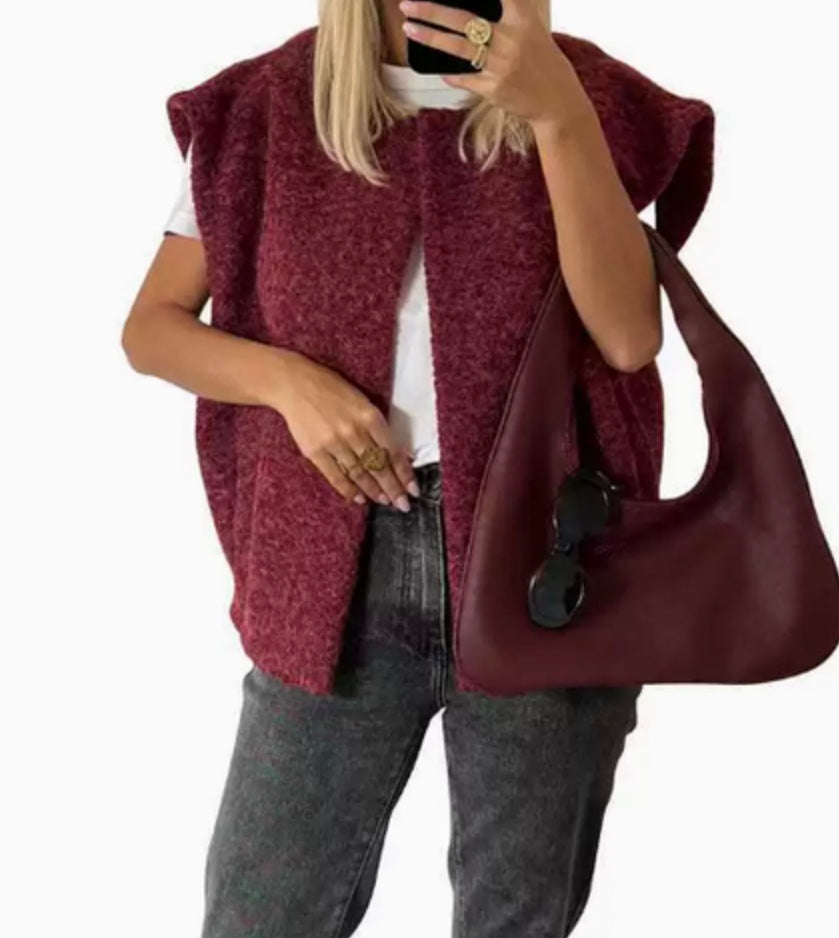 Merlana | Ladies' Luxe Vest - Elegant, Soft, and Comfortable