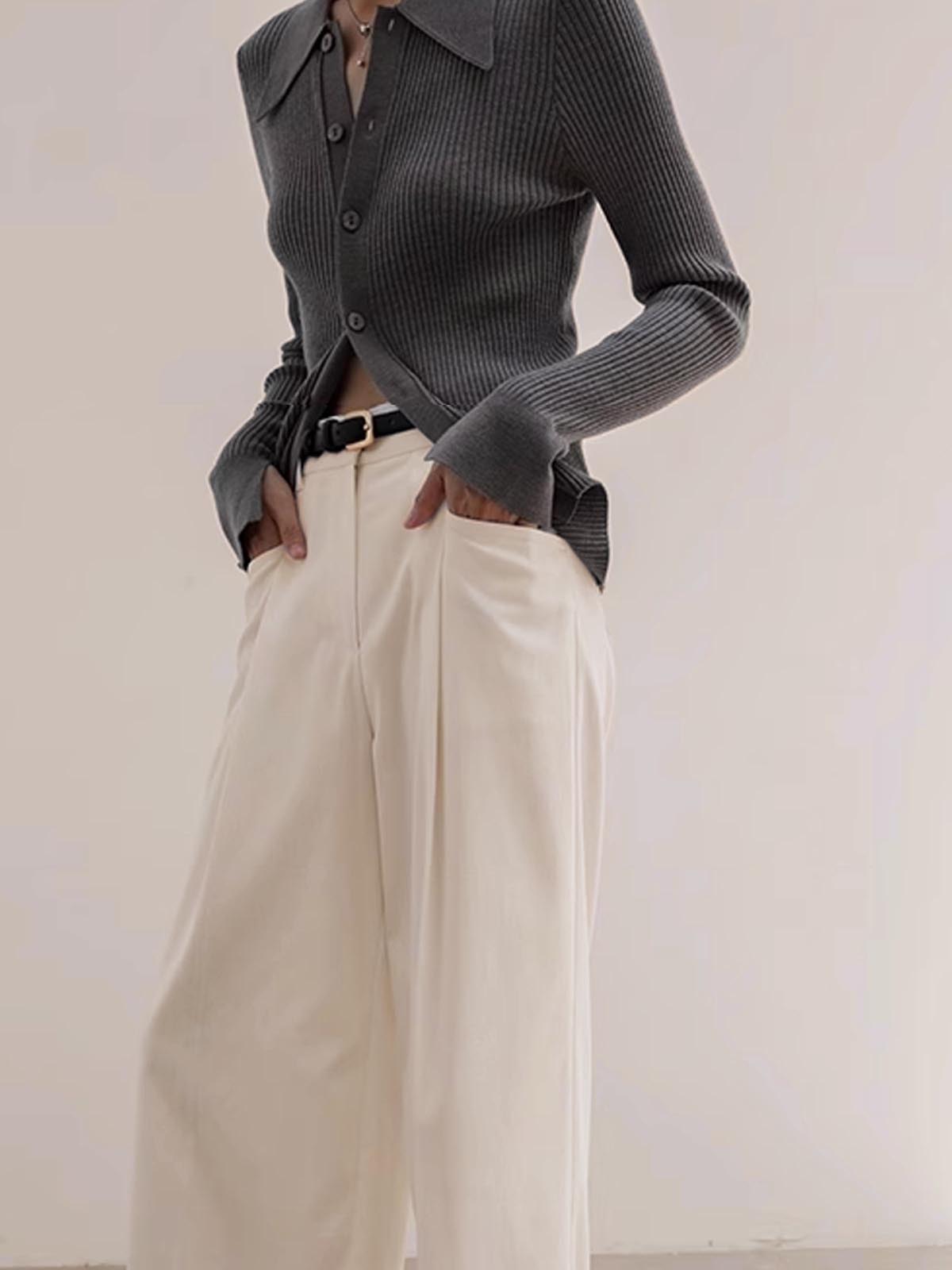 Jilly | Women's Elegant Button-Up Vest - High Stretch with Viscose Finish