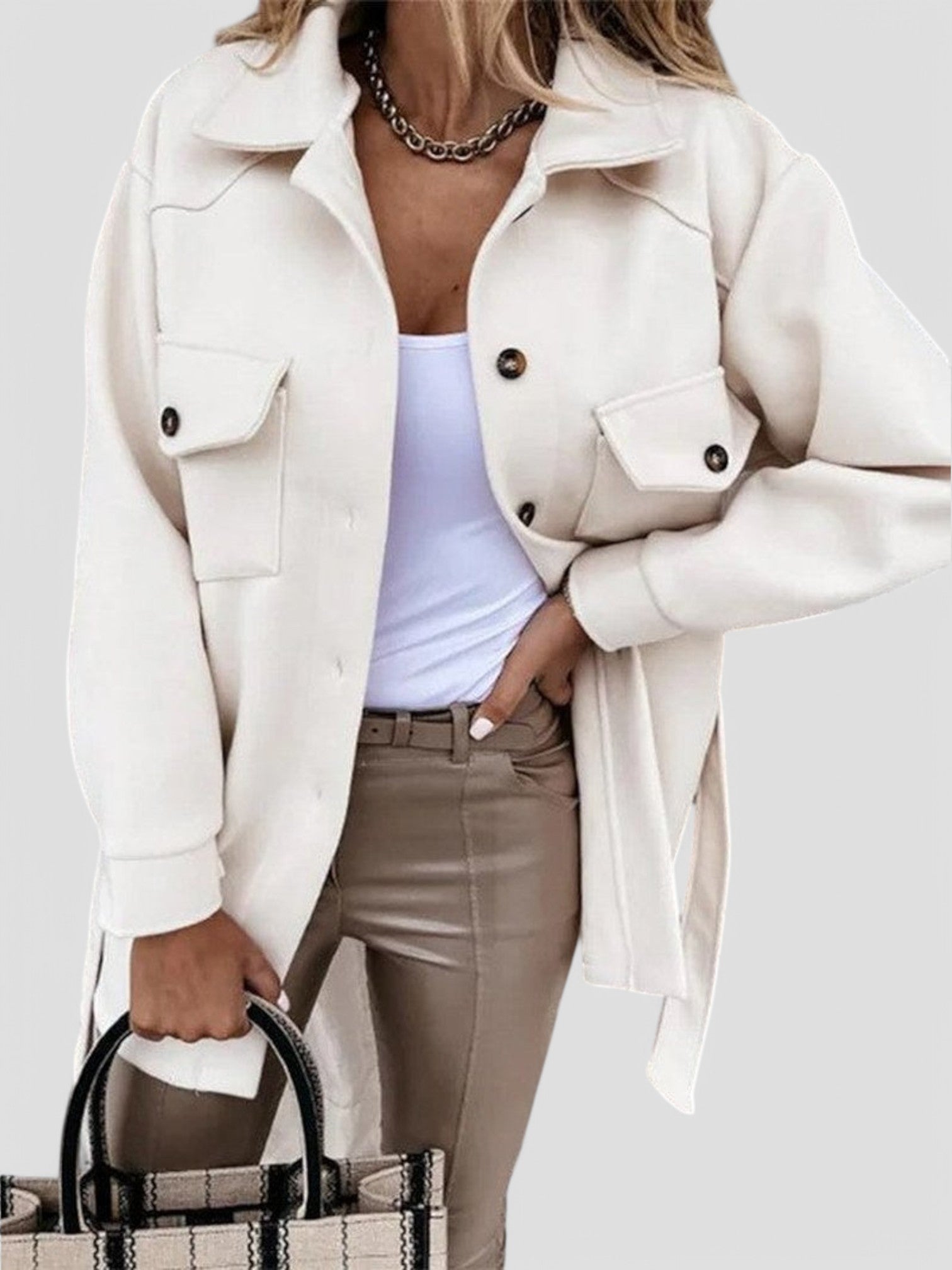 Chic Summer Vest for Women Featuring Fashionable Buttons