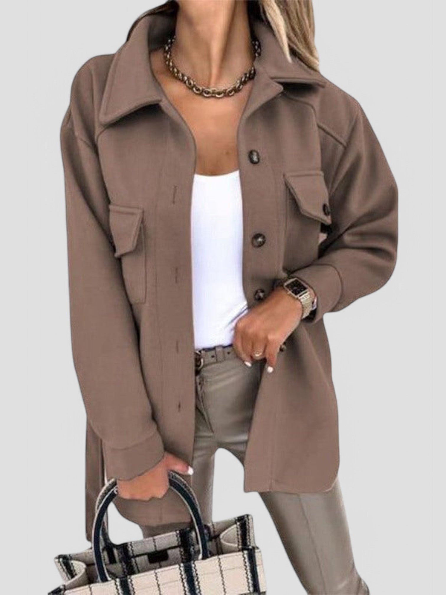 Chic Summer Vest for Women Featuring Fashionable Buttons