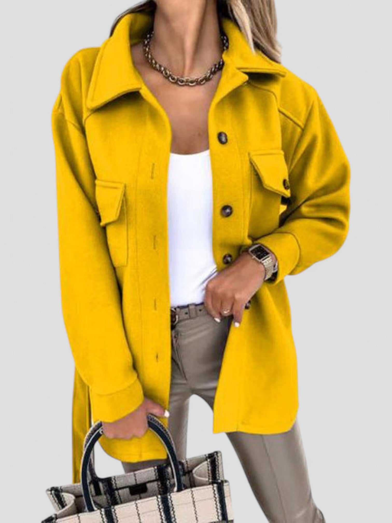 Chic Summer Vest for Women Featuring Fashionable Buttons