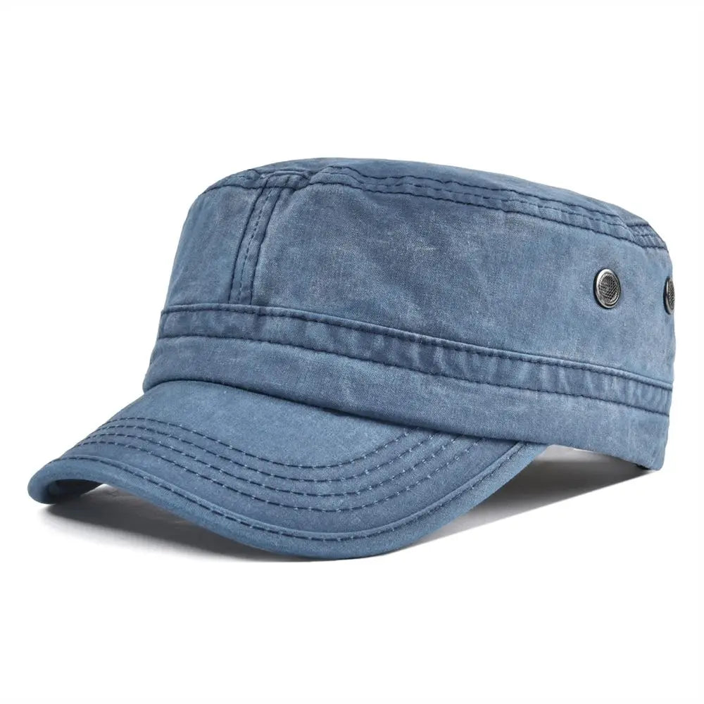 Dean | Robust vintage cap (Stone Blue)