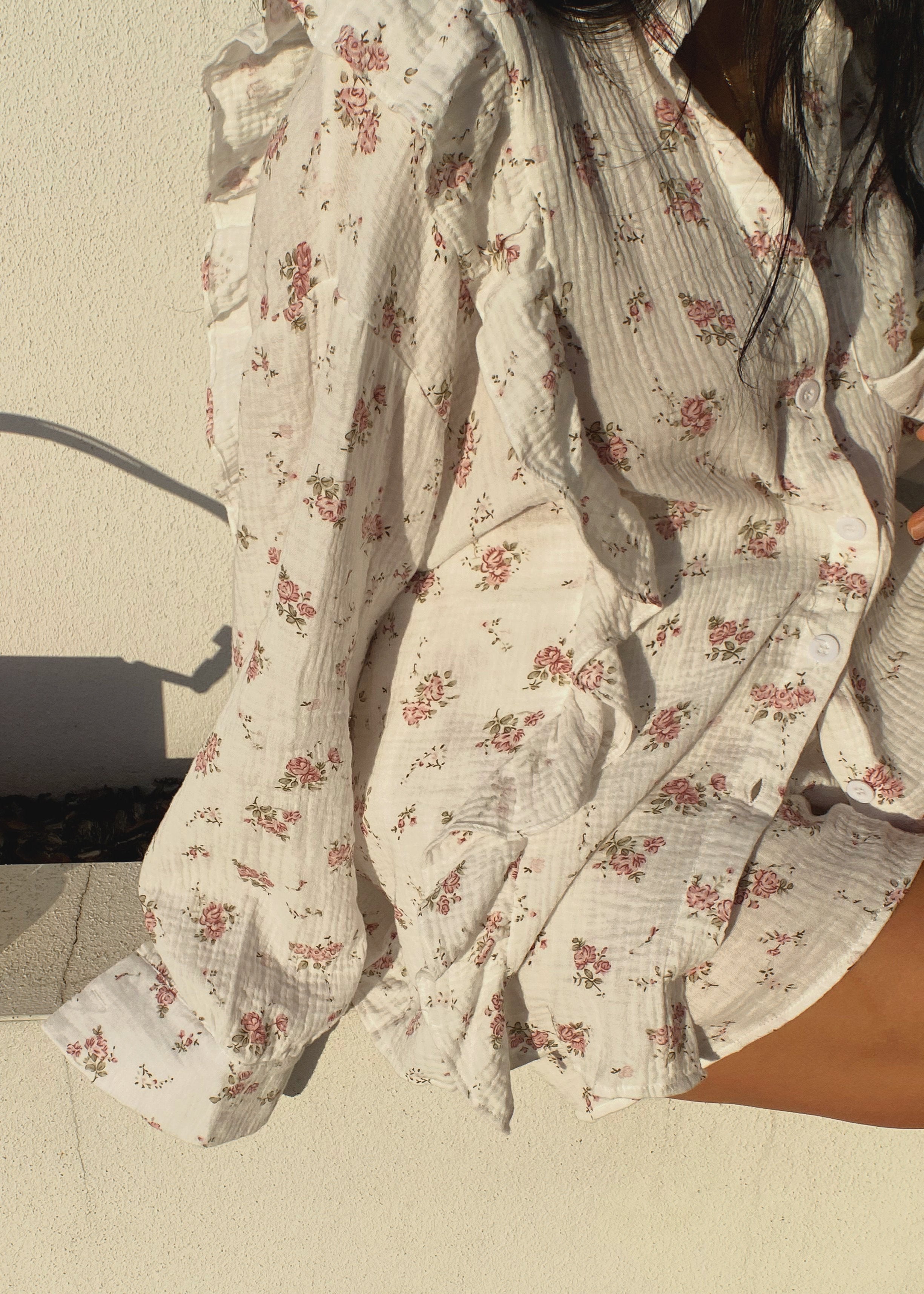 Milja | Floral Print Cotton Summer Set