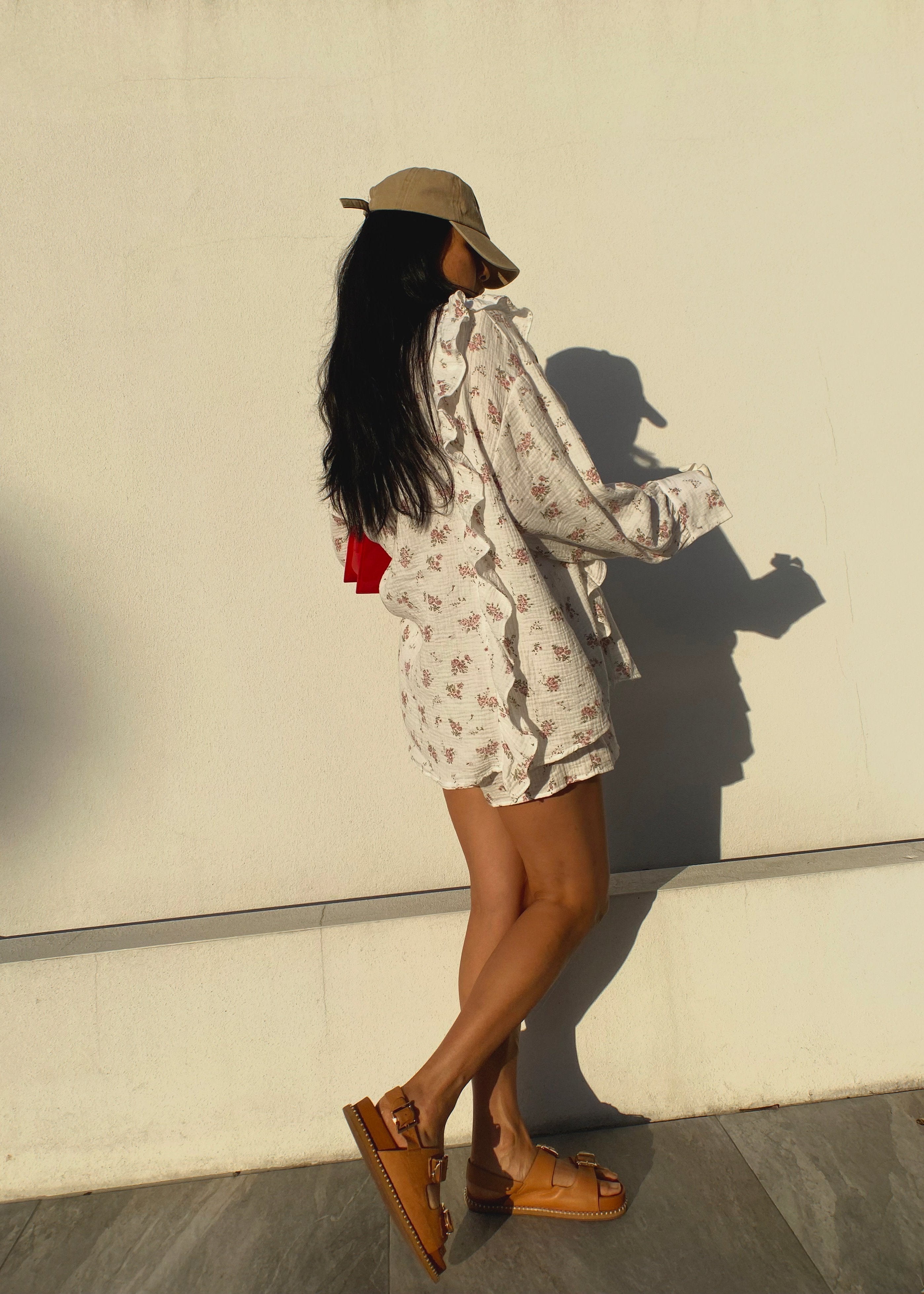 Milja | Floral Print Cotton Summer Set