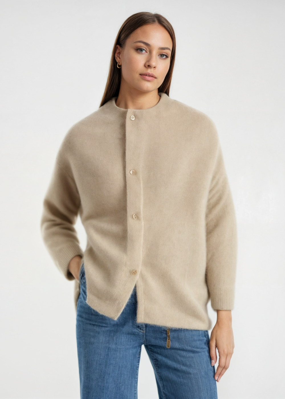 Nelma | Chic Soft Fabric Open Cardigan for Women - Ultimate Comfort