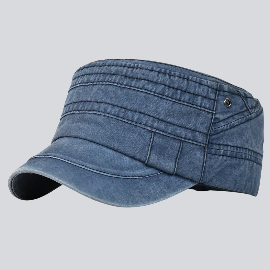 Liam | Durable vintage cap (Blue)