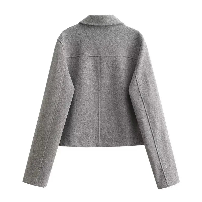 Kate | Charcoal Gray Jacket