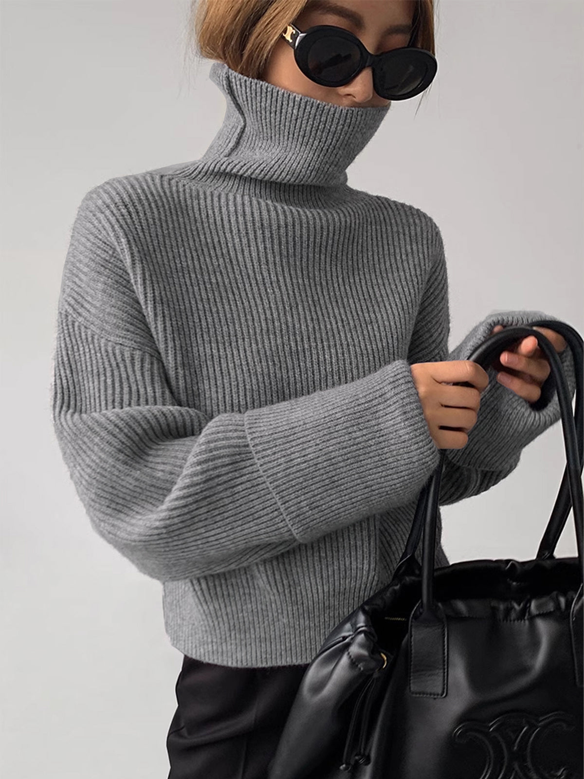 Mirala | Women's Turtleneck Sweater - Chic and Cozy