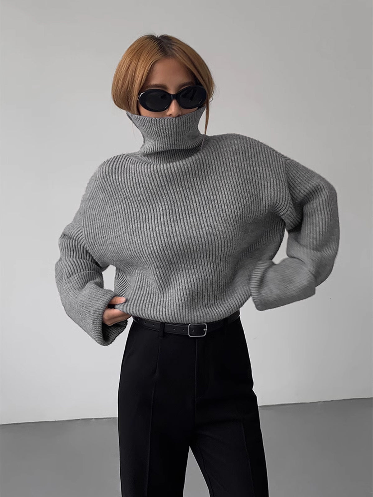Mirala | Women's Turtleneck Sweater - Chic and Cozy