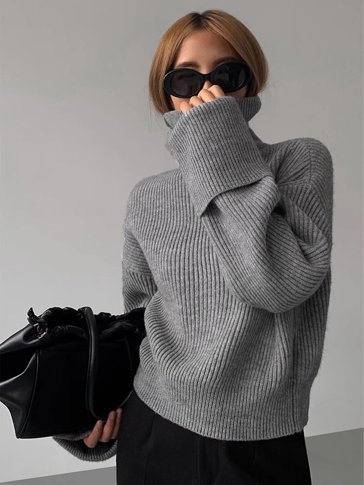 Mirala | Women's Turtleneck Sweater - Chic and Cozy