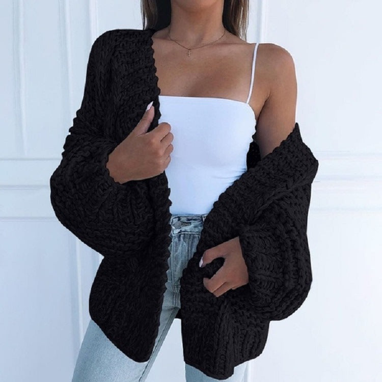 Hil Women's Knitted Cardigan - Cozy and Ideal for Layering