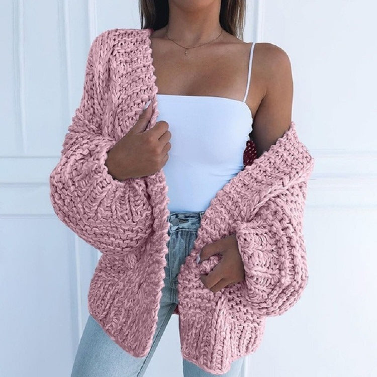 Hil Women's Knitted Cardigan - Cozy and Ideal for Layering