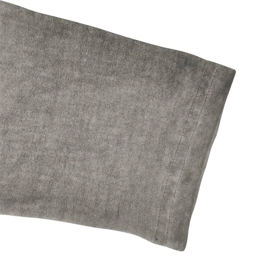 Long-Sleeve Henley Top