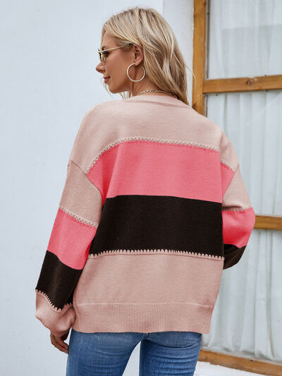 Selia | Women's Classic Black Cardigan with Button Details