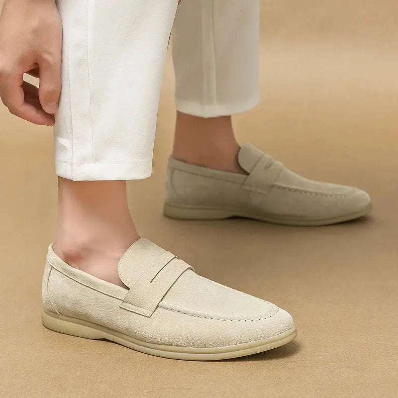 James™ - Chic Lace-Up Loafers