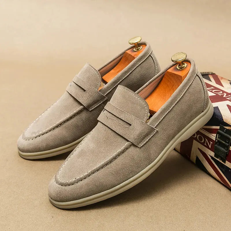 James™ - Chic Lace-Up Loafers