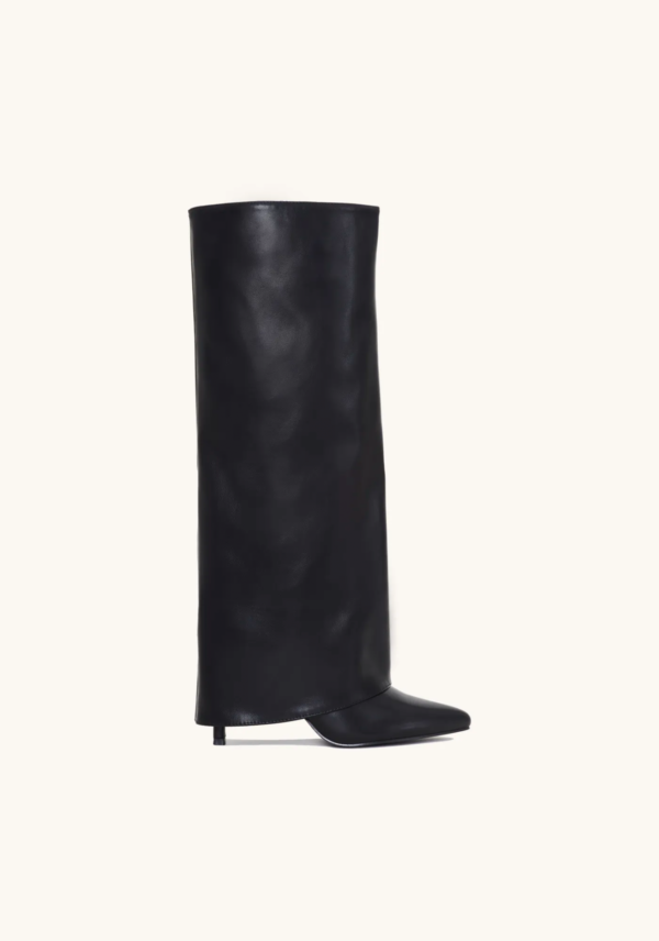 Hanna | Women's Vegan Leather Boots with 9cm Heel