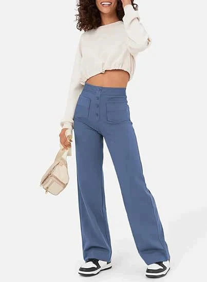 Benthe | Chic High-Waisted Trousers