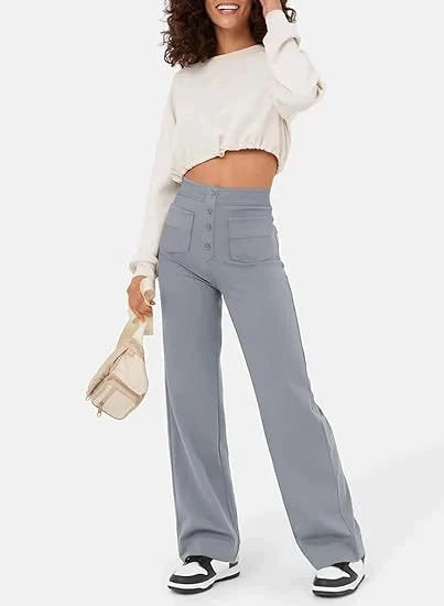 Benthe | Chic High-Waisted Trousers