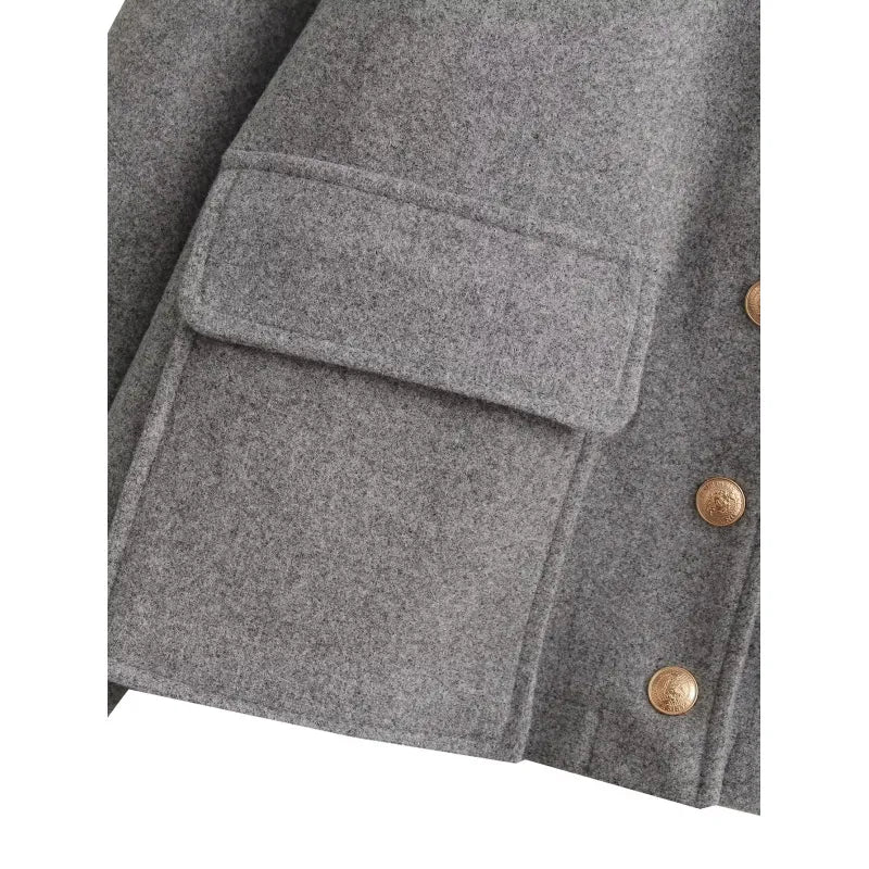 Kate | Charcoal Gray Jacket