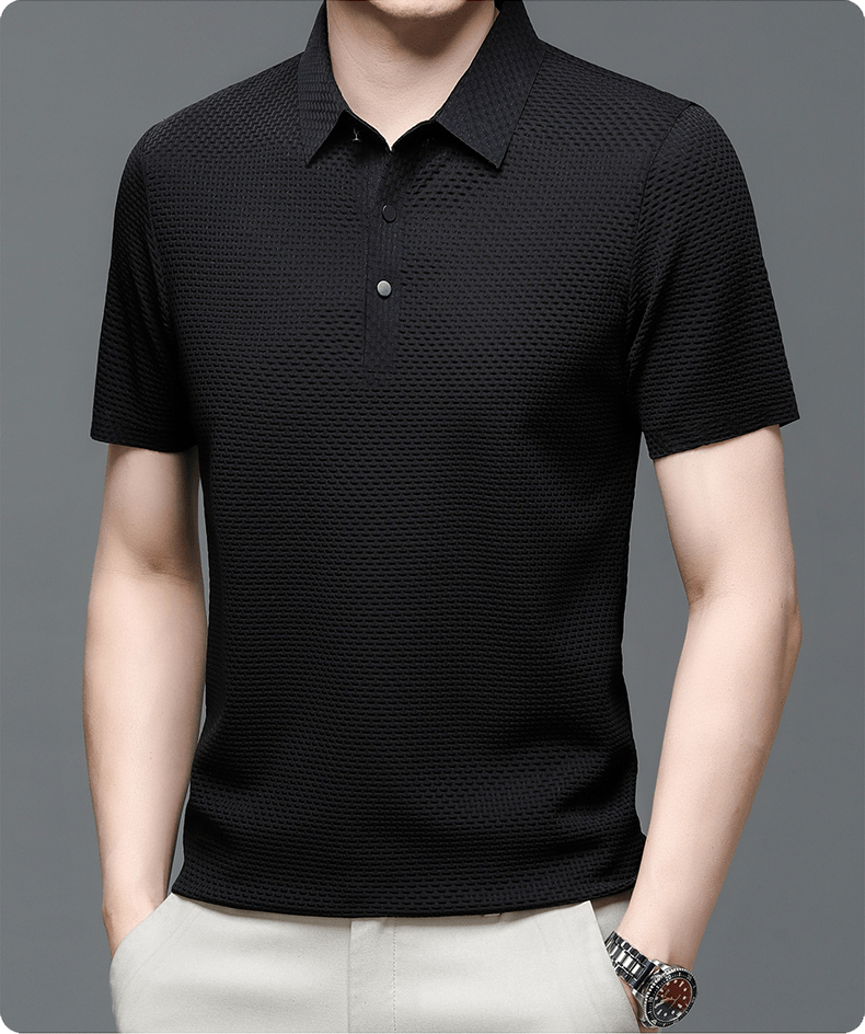 Bracciano Silk Polo Tee