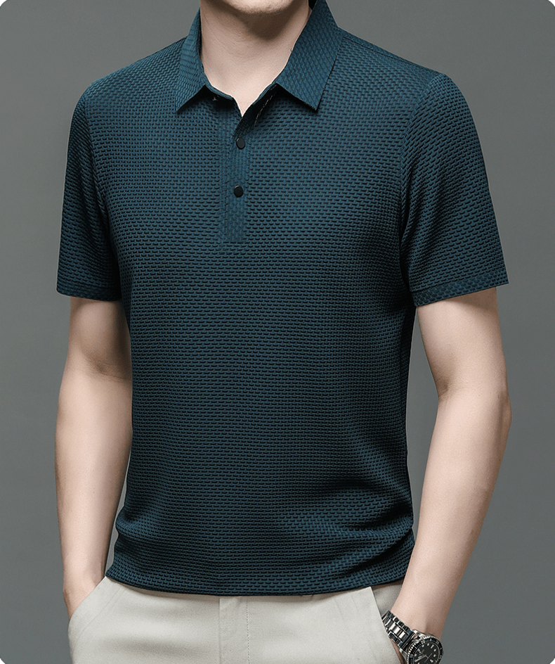 Bracciano Silk Polo Tee