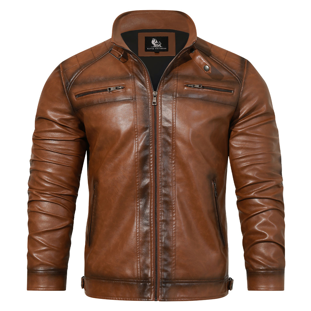 Classic Leather Roadster Jacket