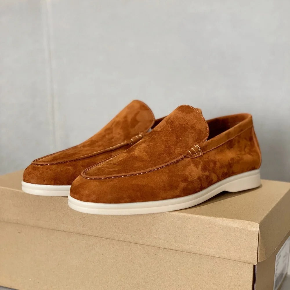 Ralf™ - Luxurious Suede Leather Slip-On Loafers