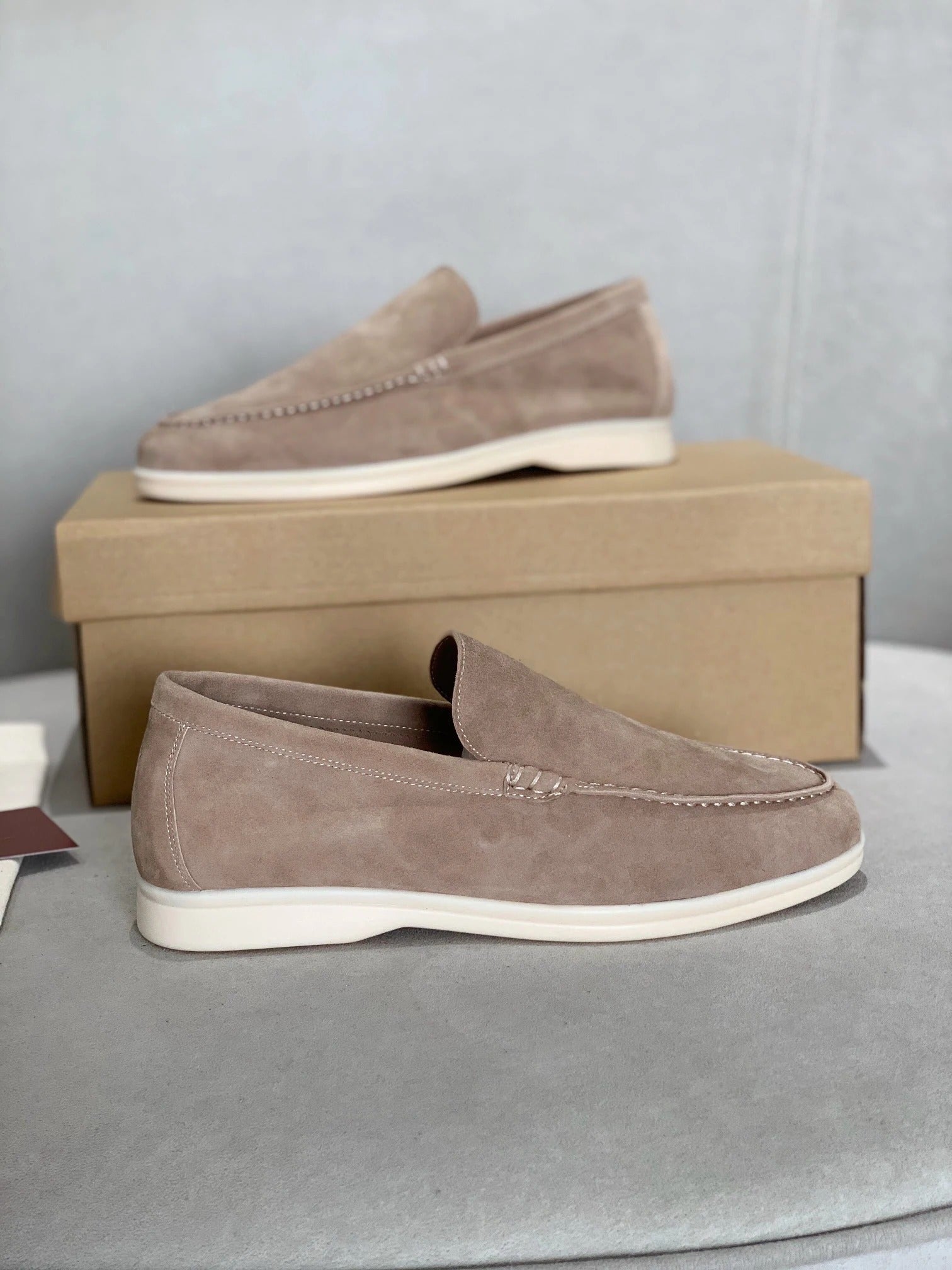 Ralf™ - Premium Suede Leather Slip-On Loafers