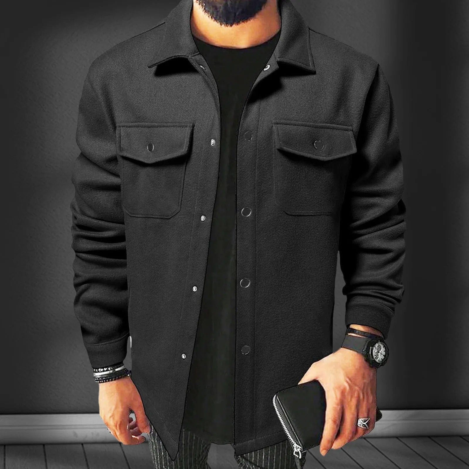 Sierra Premium Heavyweight Flannel Coat