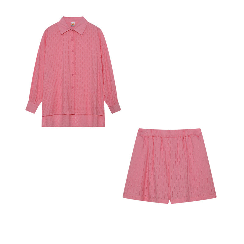 Florance | Summer Set with Breezy Blouse and Shorts for Women