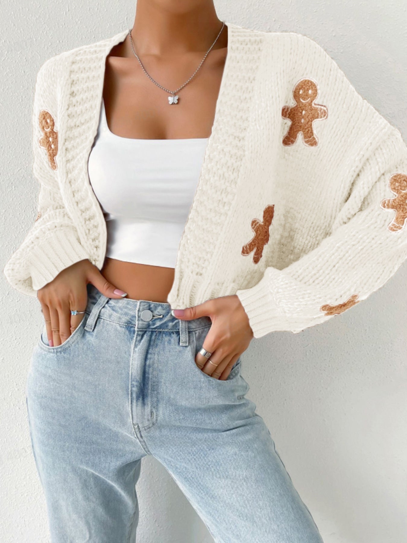 Cozy Cropped Knit Vest