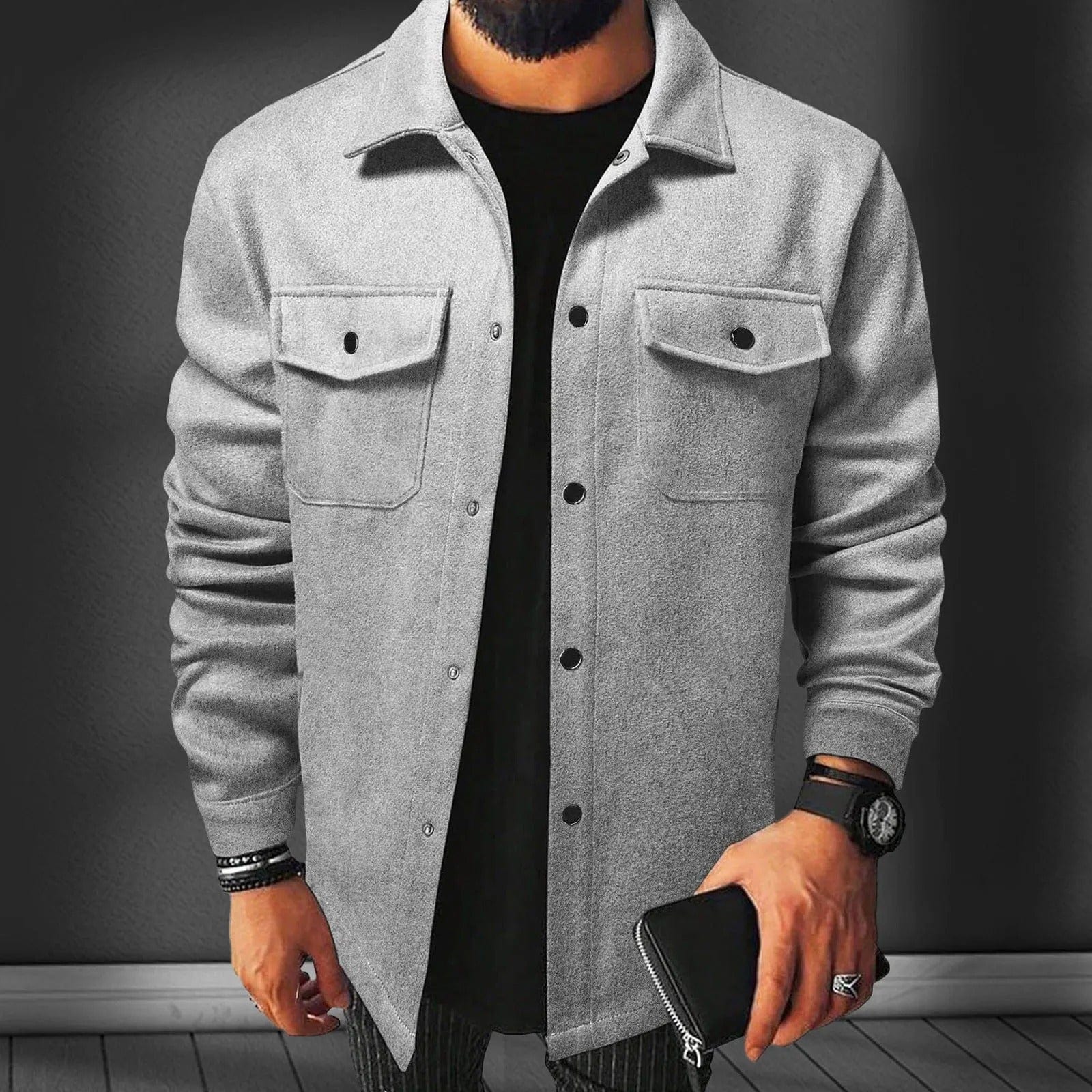 Sierra Premium Heavyweight Flannel Coat