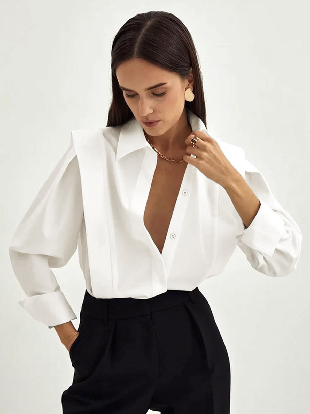 Eefje | Stylish Puff Sleeve Blouse